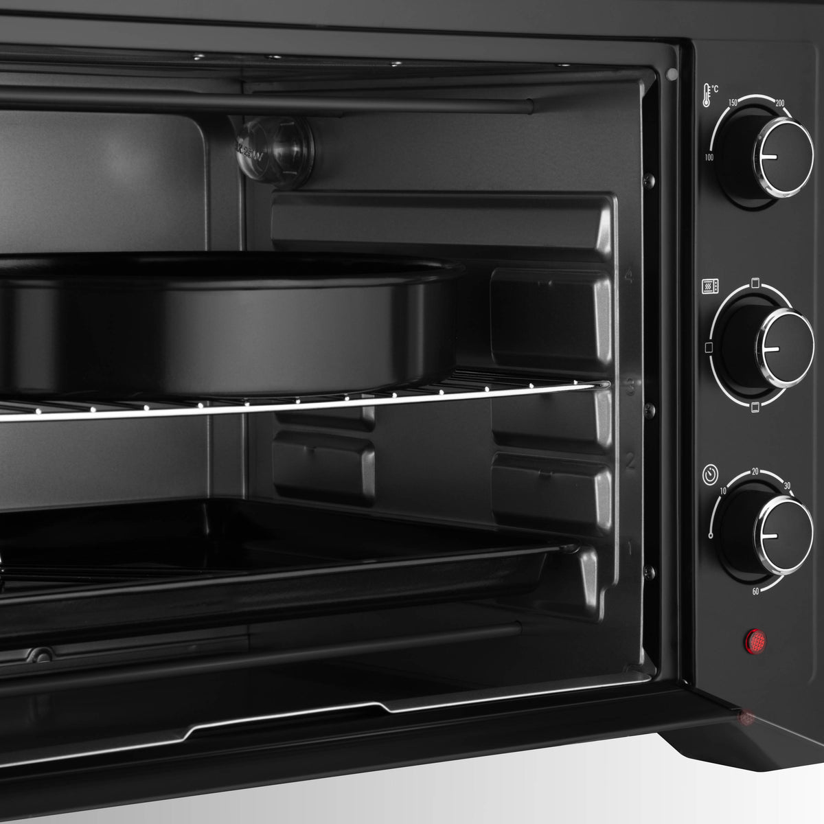 ARDESTO Electric oven, 45L, 2015W, mech., black