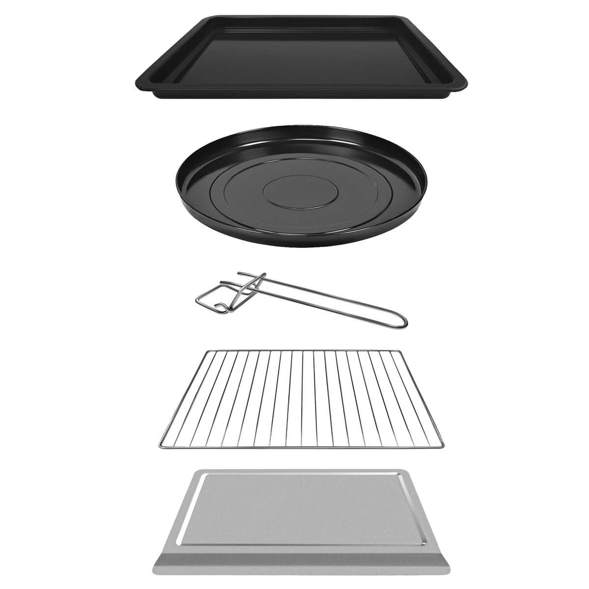 ARDESTO Electric oven, 45L, 2015W, mech., black