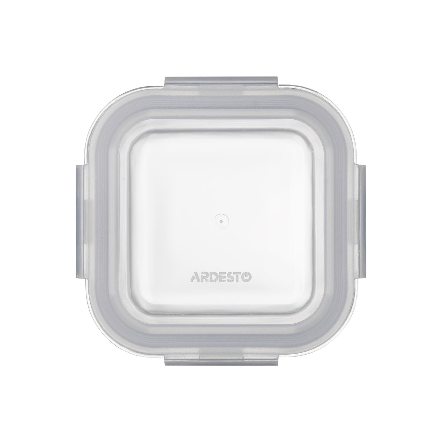 Ardesto Food storage container Gemini 0.31l, borosilicate glass, plastic, square, transparent