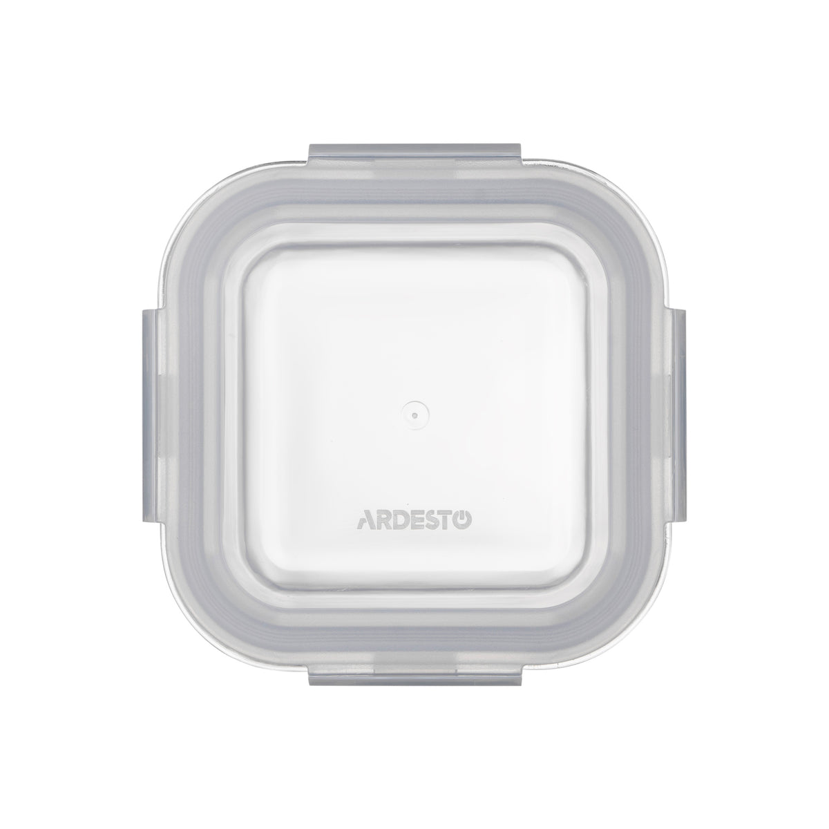 Ardesto Food storage container Gemini 0.31l, borosilicate glass, plastic, square, transparent