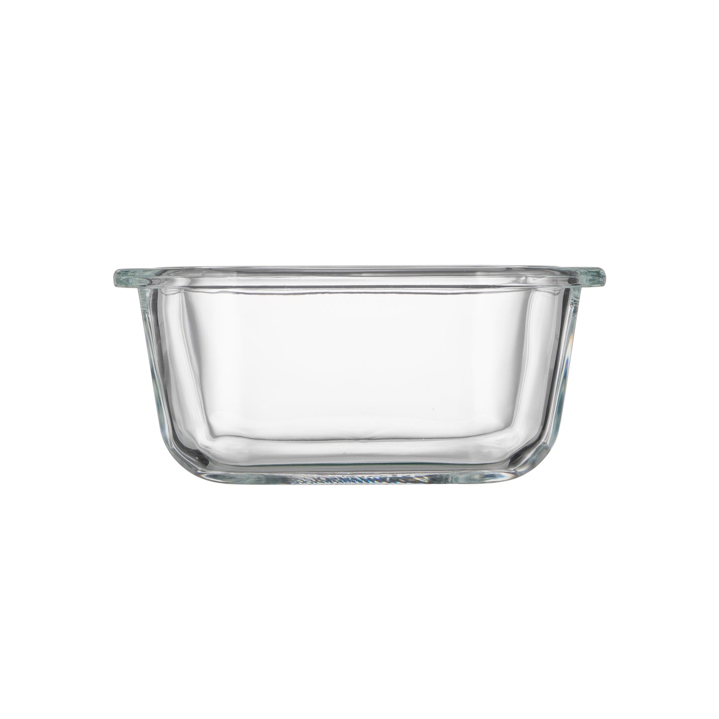 Ardesto Food storage container Gemini 0.31l, borosilicate glass, plastic, square, transparent
