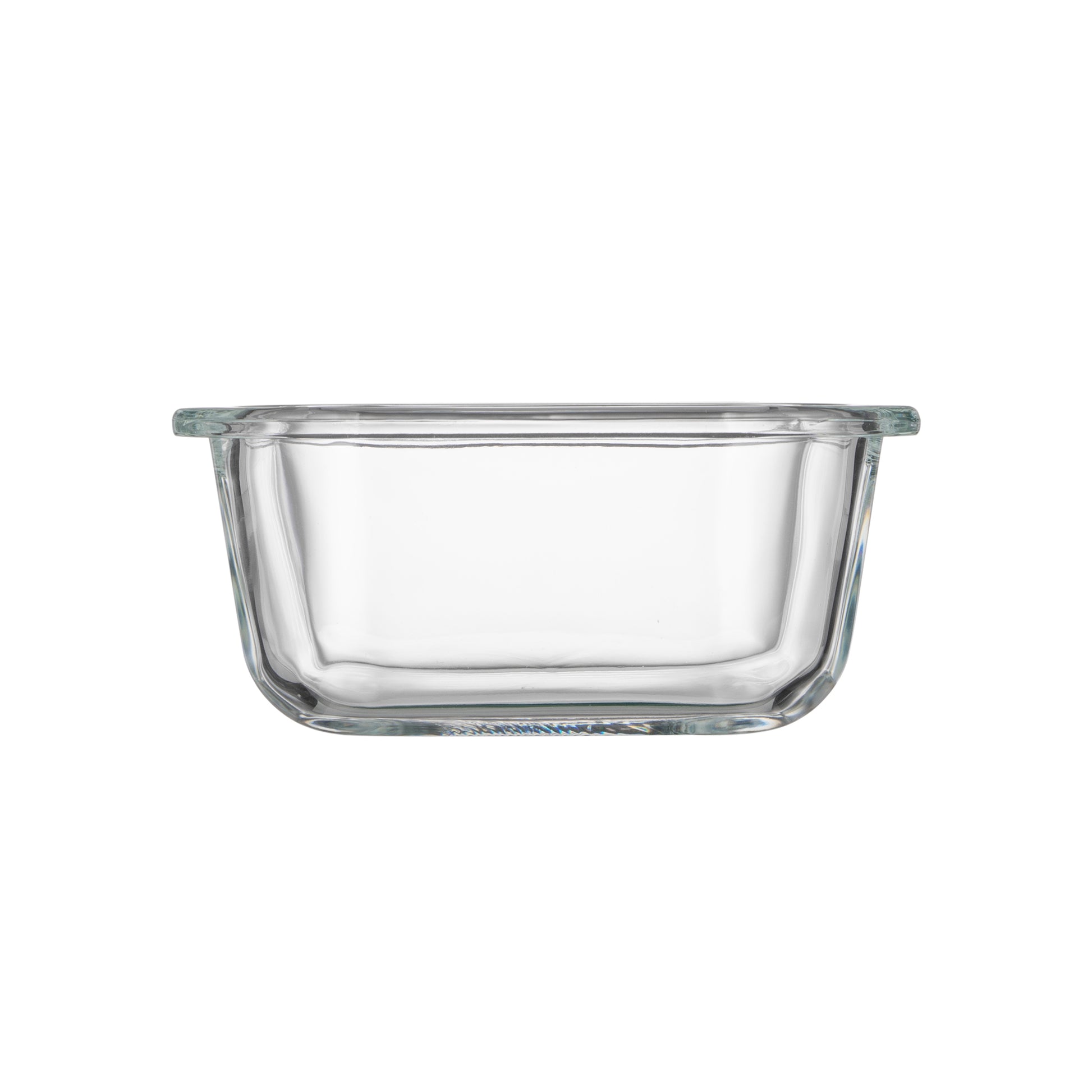Ardesto Food storage container Gemini 0.31l, borosilicate glass, plastic, square, transparent