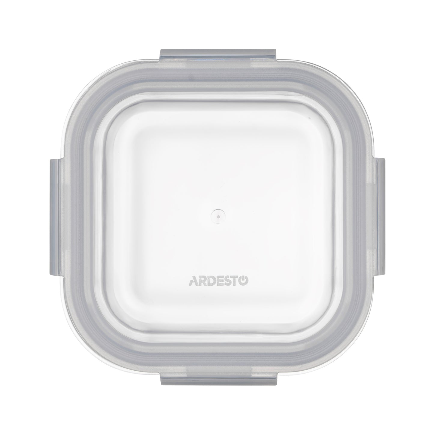Ardesto Food storage container Gemini 0.5l, borosilicate glass, plastic, square, transparent