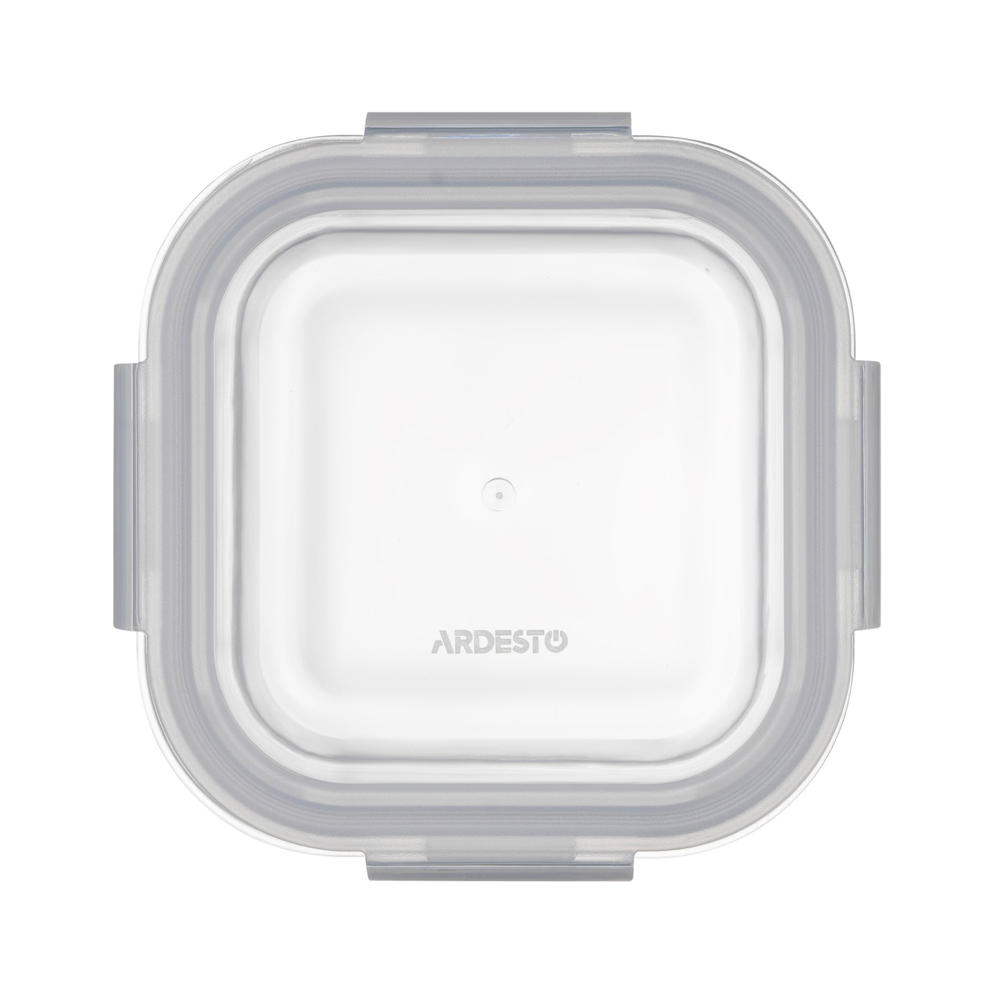 Ardesto Food storage container Gemini 0.5l, borosilicate glass, plastic, square, transparent