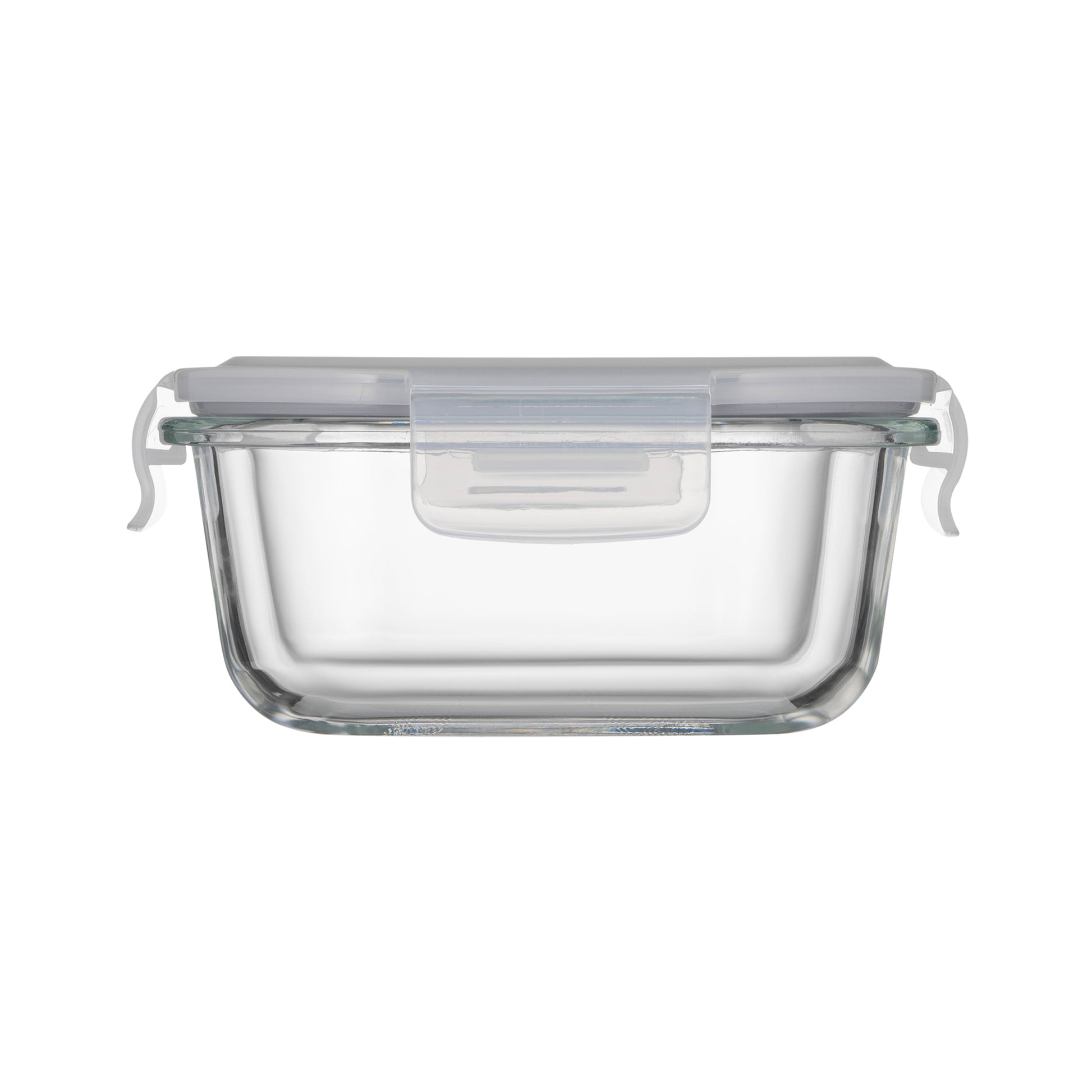 Ardesto Food storage container Gemini 0.5l, borosilicate glass, plastic, square, transparent