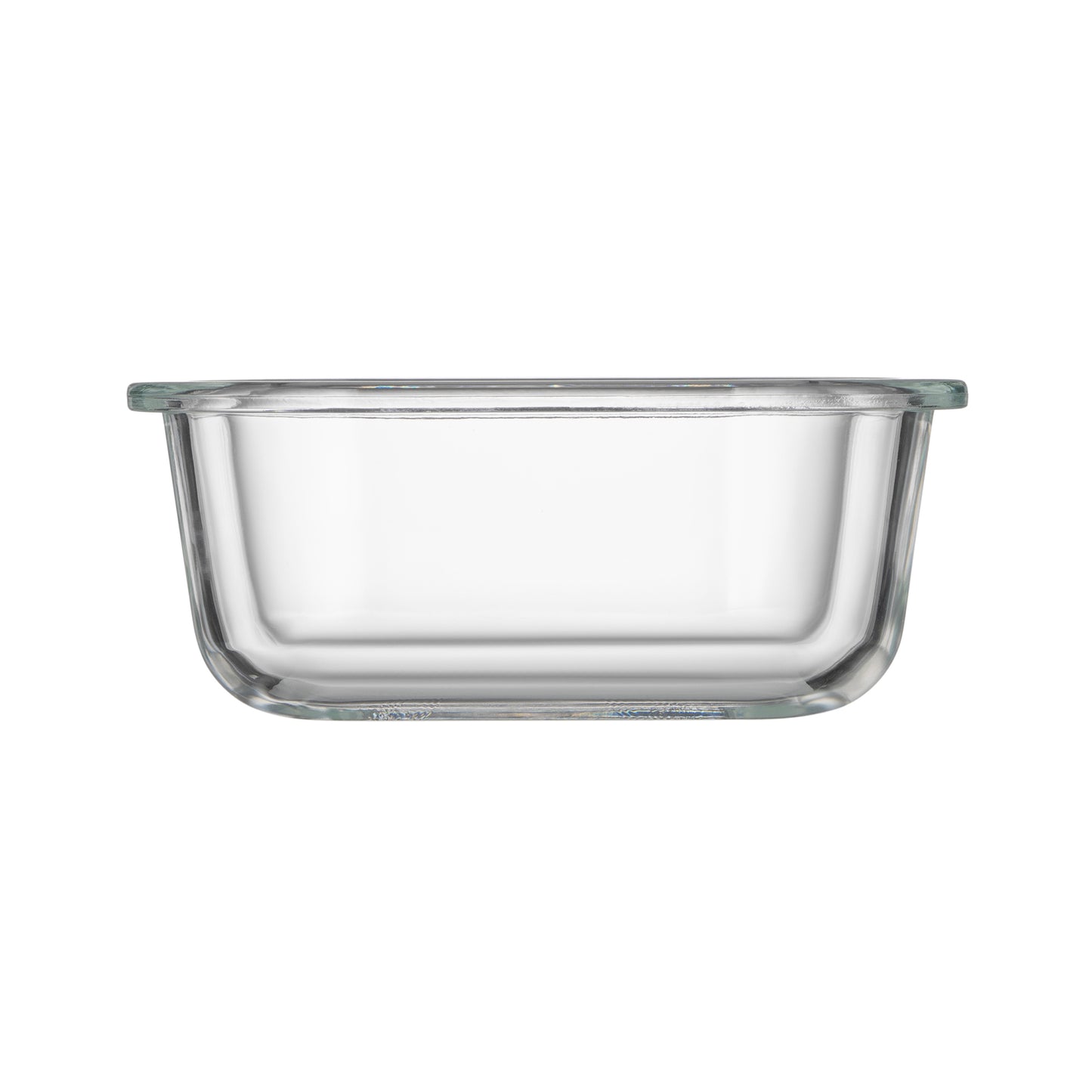 Ardesto Food storage container Gemini 0.5l, borosilicate glass, plastic, square, transparent