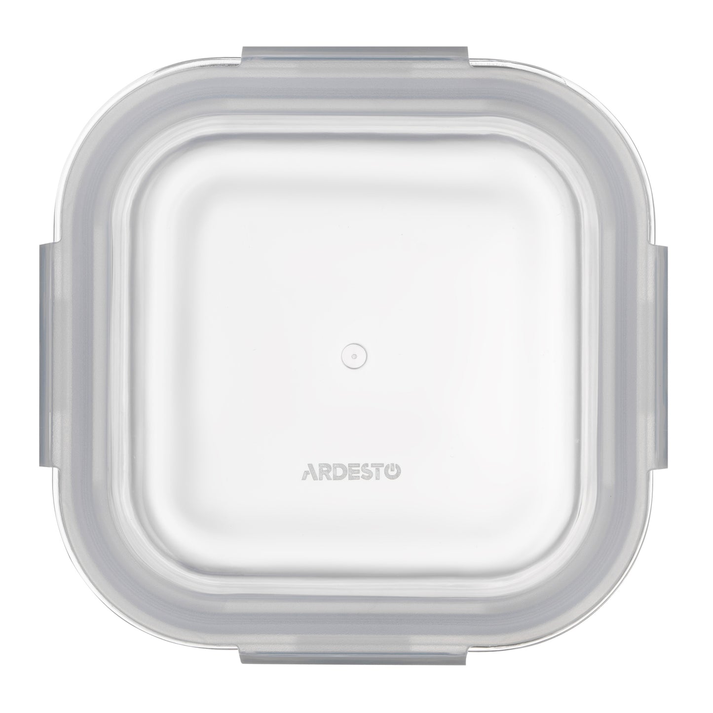 Ardesto Food storage container Gemini 0.8l, borosilicate glass, plastic, square, transparent