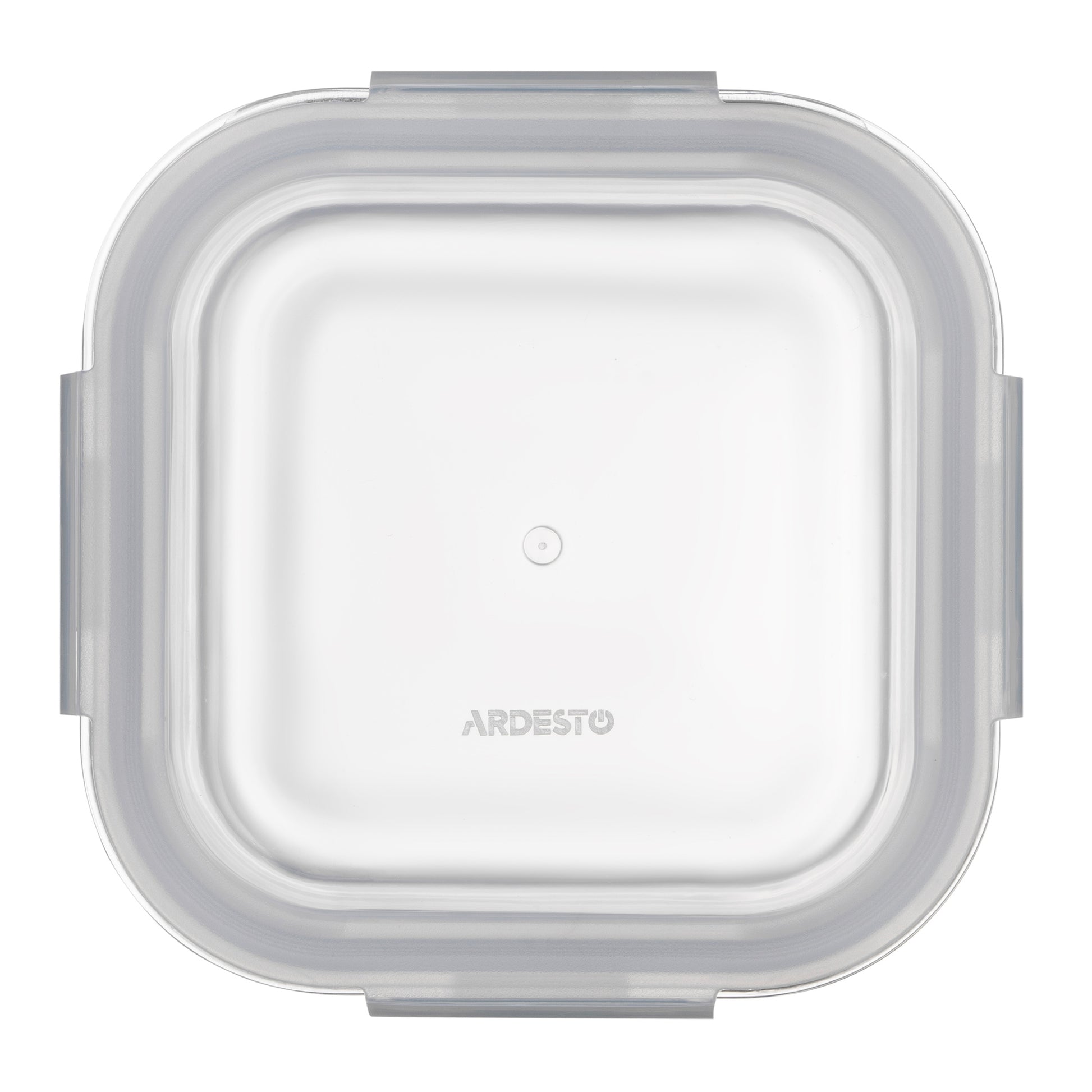 Ardesto Food storage container Gemini 0.8l, borosilicate glass, plastic, square, transparent