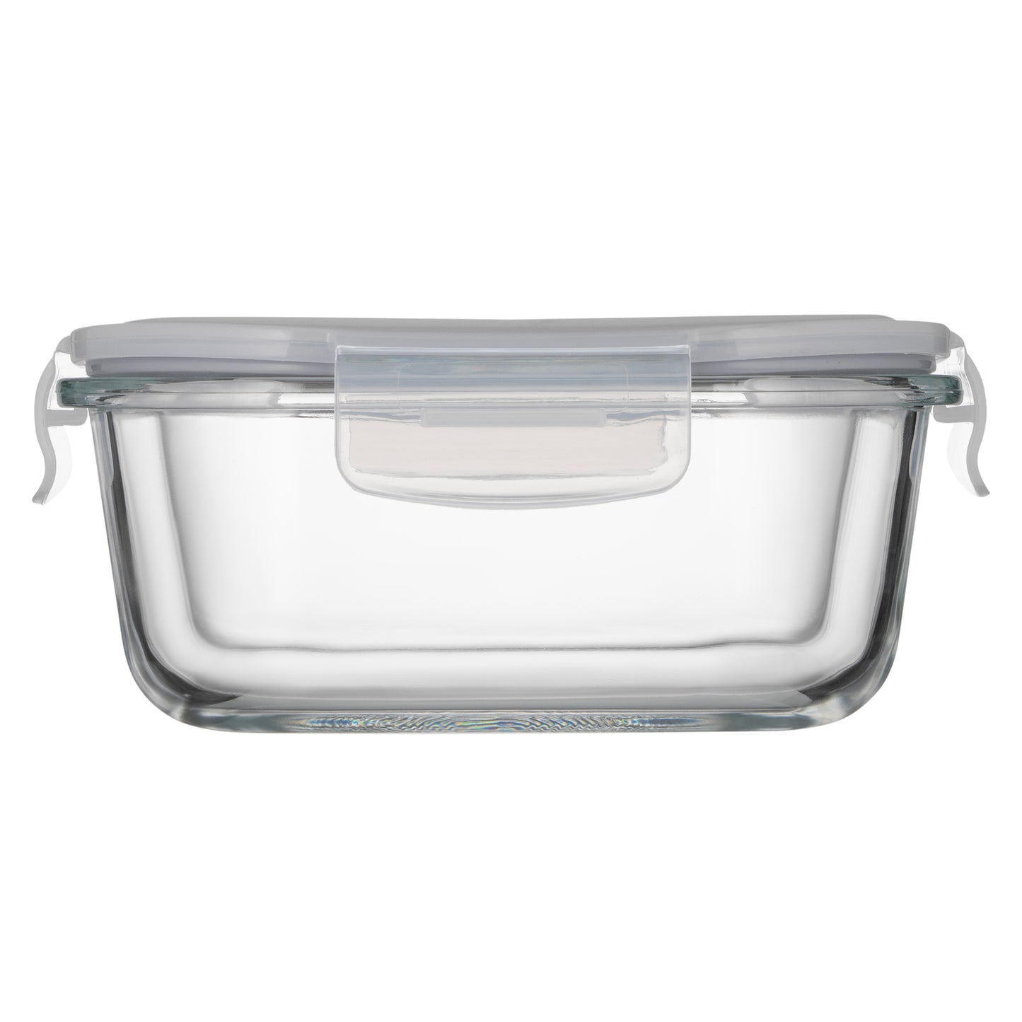 Ardesto Food storage container Gemini 0.8l, borosilicate glass, plastic, square, transparent