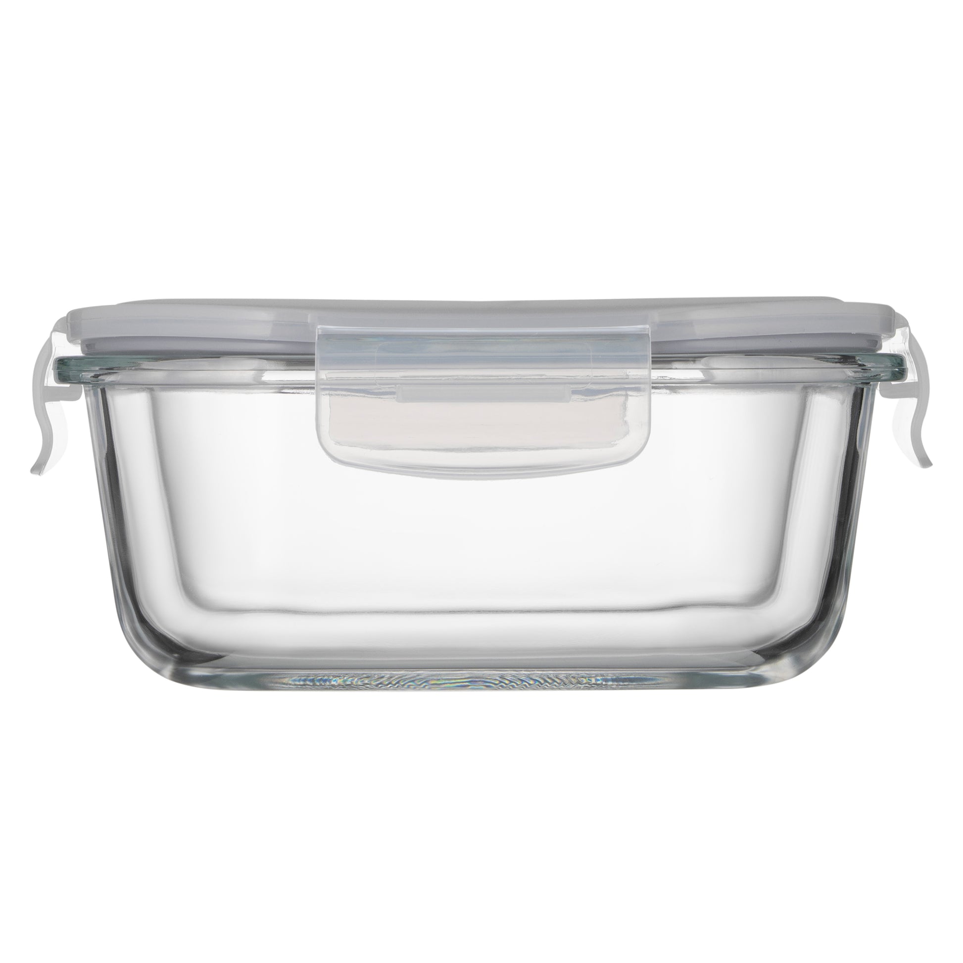 Ardesto Food storage container Gemini 0.8l, borosilicate glass, plastic, square, transparent