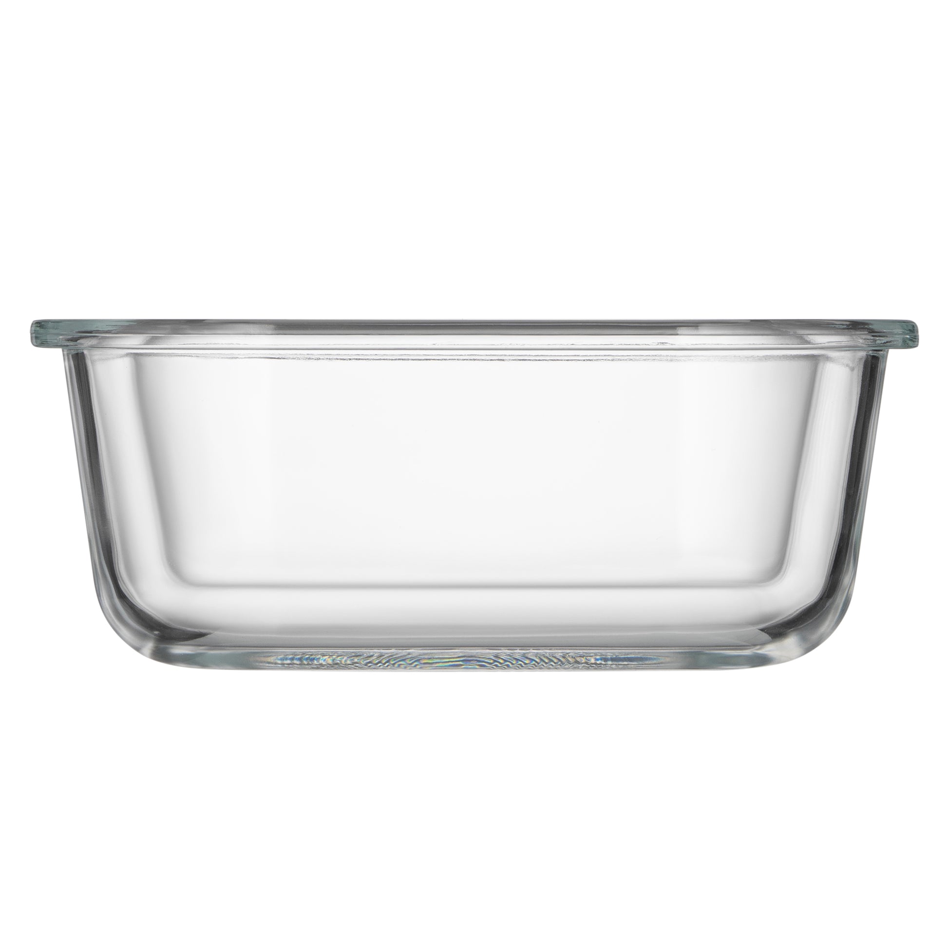 Ardesto Food storage container Gemini 0.8l, borosilicate glass, plastic, square, transparent
