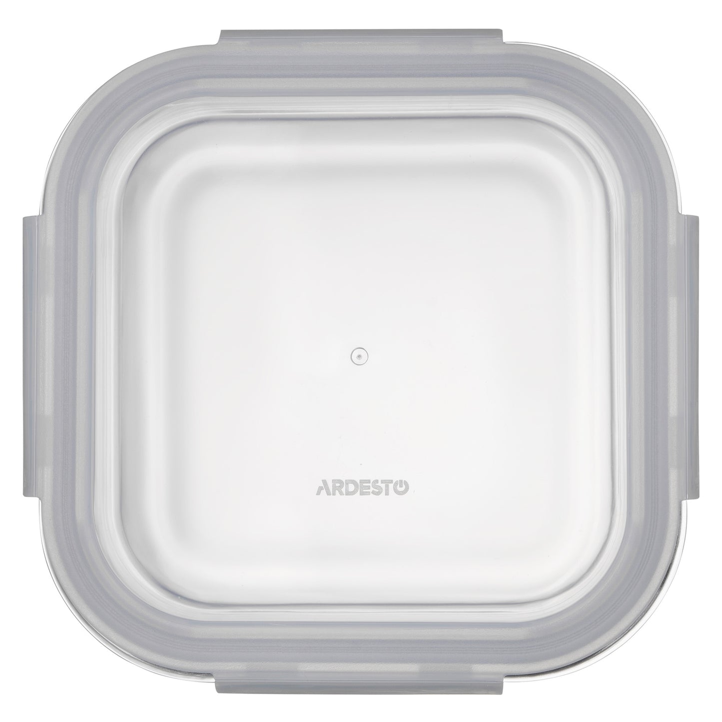 Ardesto Food storage container Gemini 1.23l, borosilicate glass, plastic, square, transparent