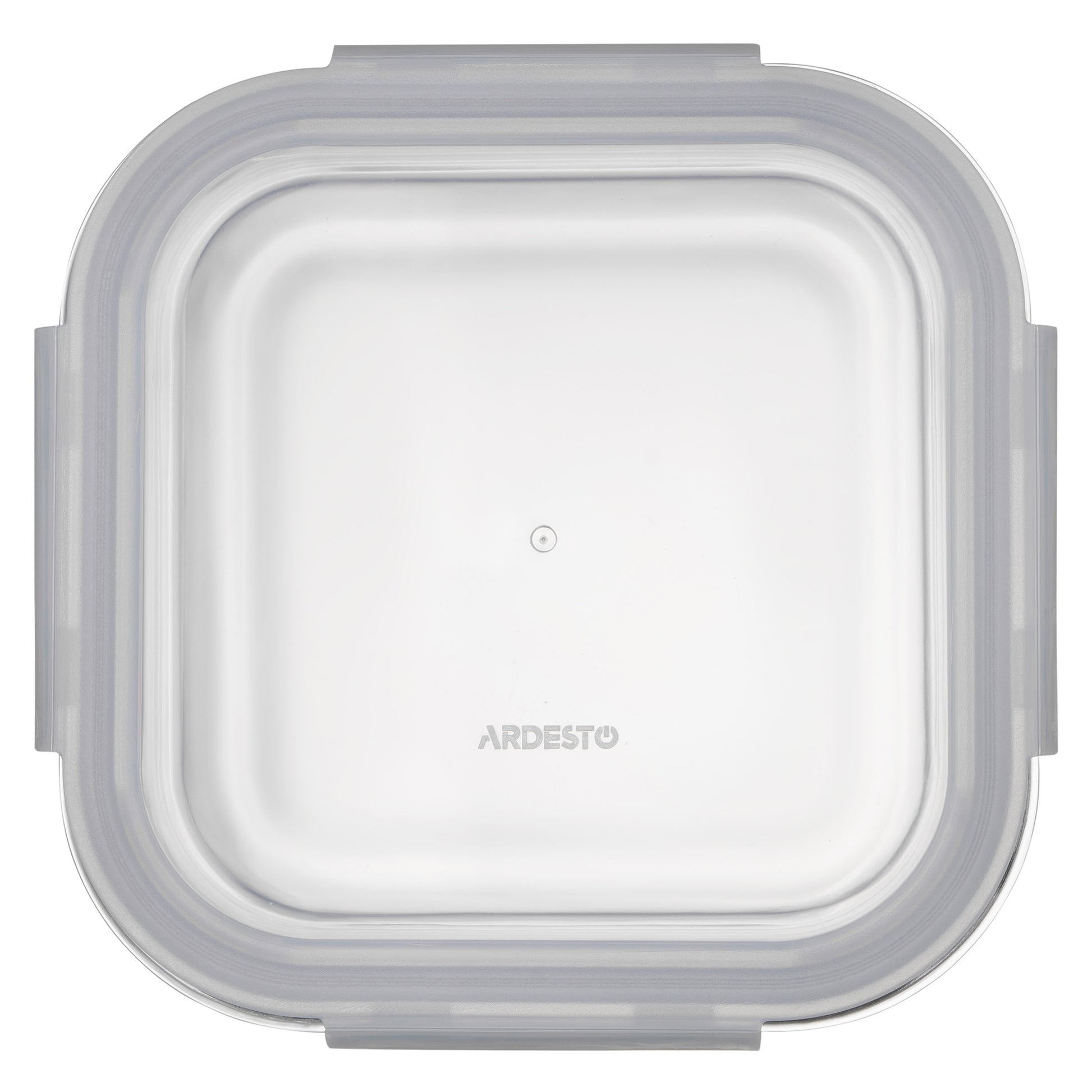 Ardesto Food storage container Gemini 1.23l, borosilicate glass, plastic, square, transparent
