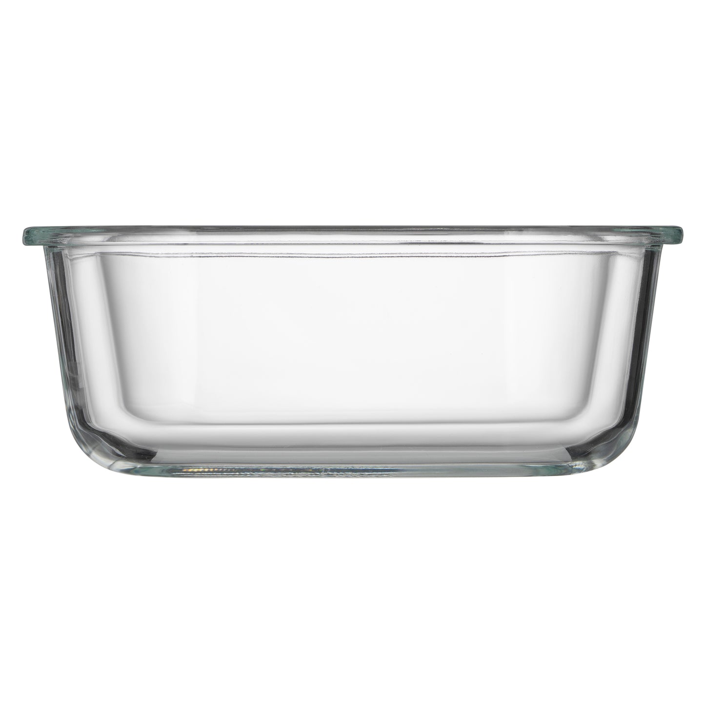 Ardesto Food storage container Gemini 1.23l, borosilicate glass, plastic, square, transparent