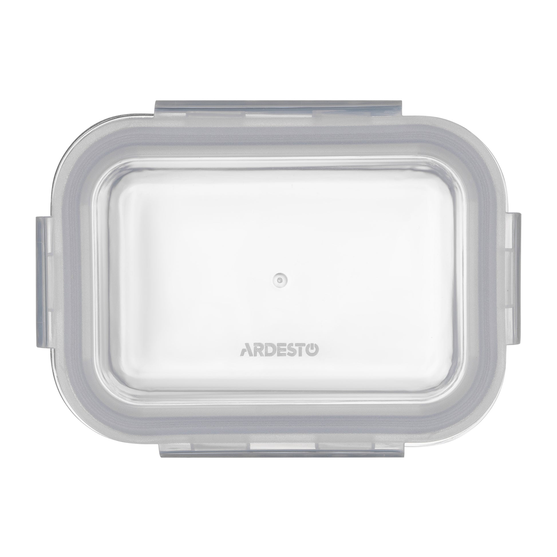 Ardesto Food storage container Gemini 0.38l, borosilicate glass, plastic, rectangular, transparent
