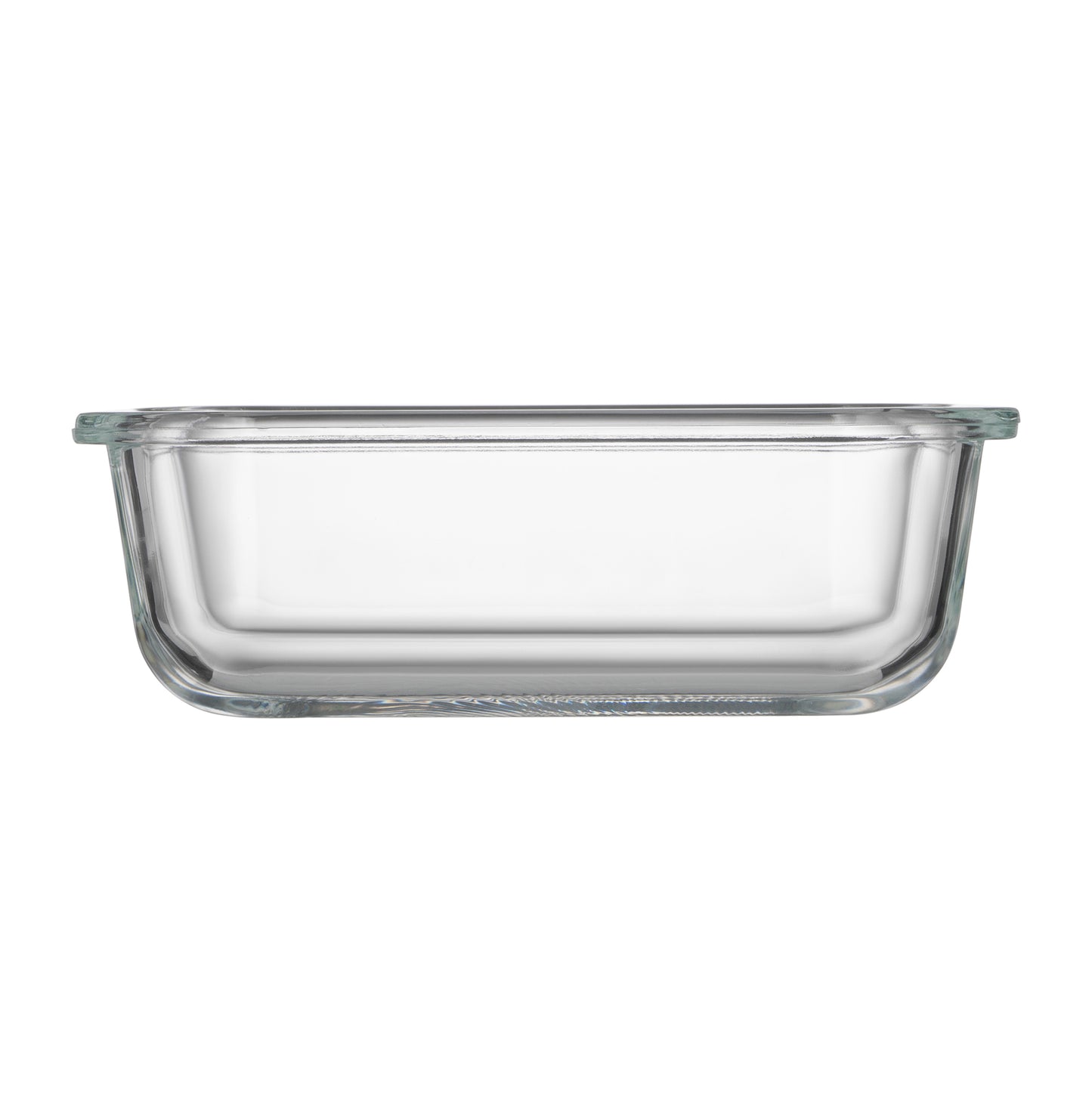 Ardesto Food storage container Gemini 0.38l, borosilicate glass, plastic, rectangular, transparent
