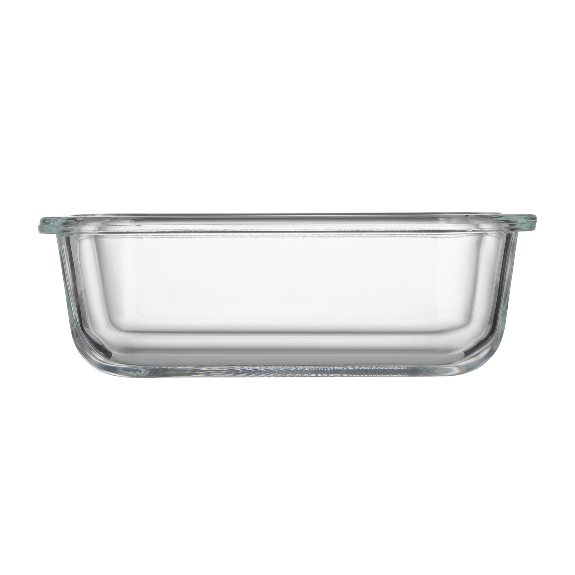 Ardesto Food storage container Gemini 0.38l, borosilicate glass, plastic, rectangular, transparent