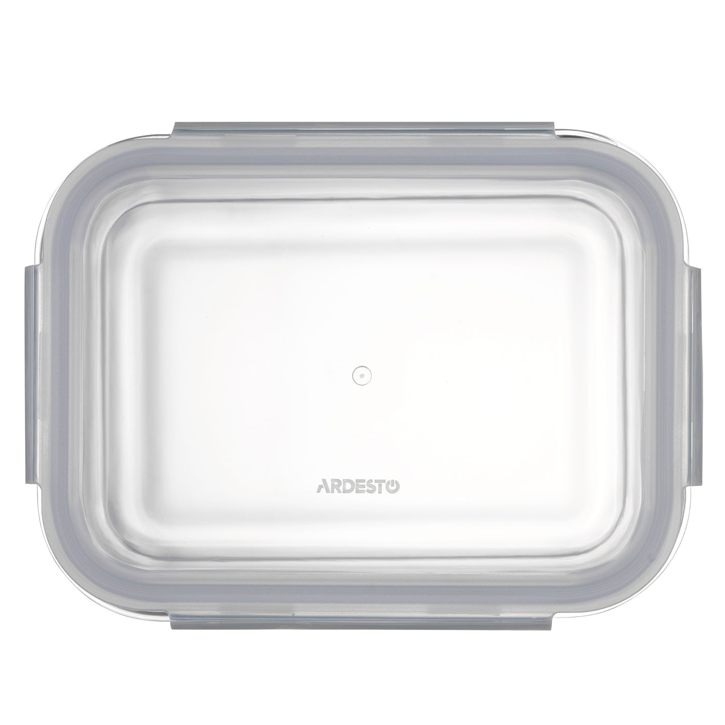 Ardesto Food storage container Gemini 1.06l, borosilicate glass, plastic, rectangular, transparent