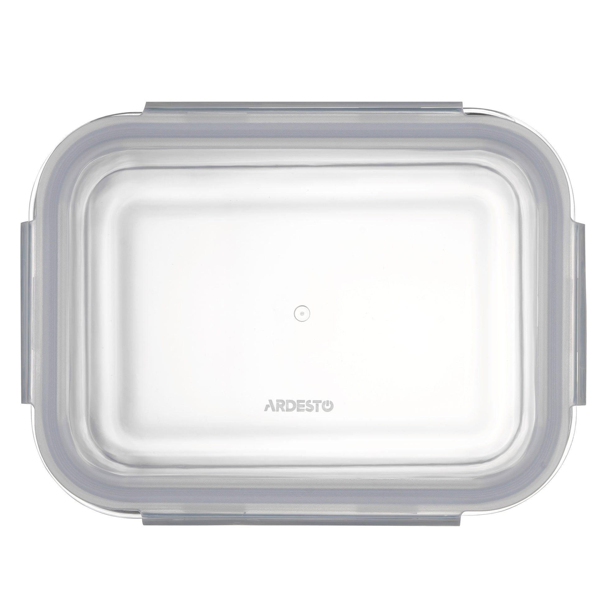 Ardesto Food storage container Gemini 1.06l, borosilicate glass, plastic, rectangular, transparent