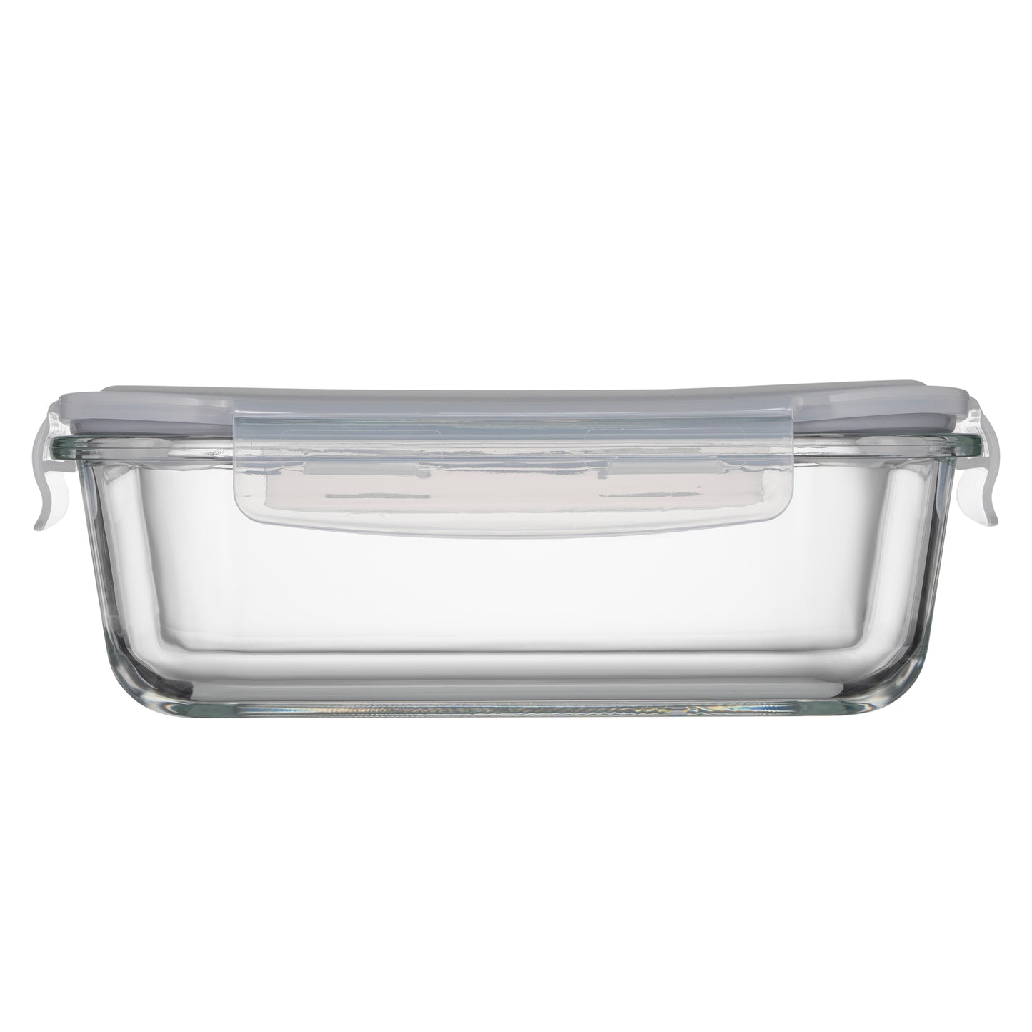 Ardesto Food storage container Gemini 1.06l, borosilicate glass, plastic, rectangular, transparent