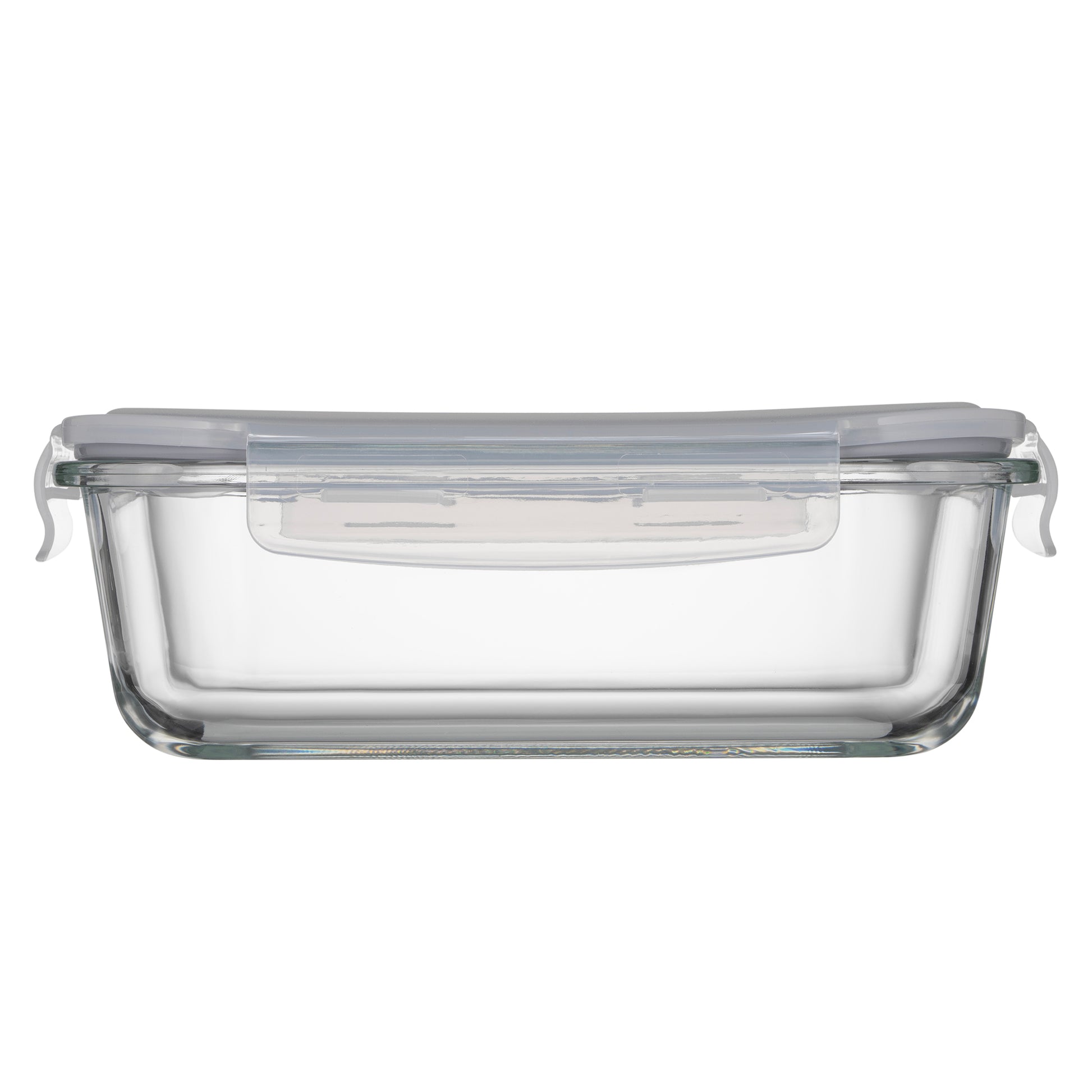Ardesto Food storage container Gemini 1.06l, borosilicate glass, plastic, rectangular, transparent