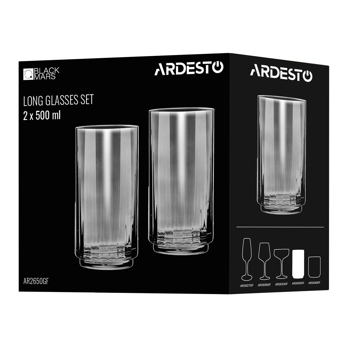 Ardesto Double wall borosilicate bowl  500 ml