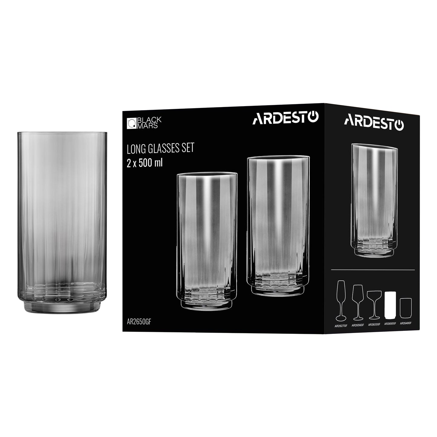 Ardesto Double wall borosilicate bowl  500 ml