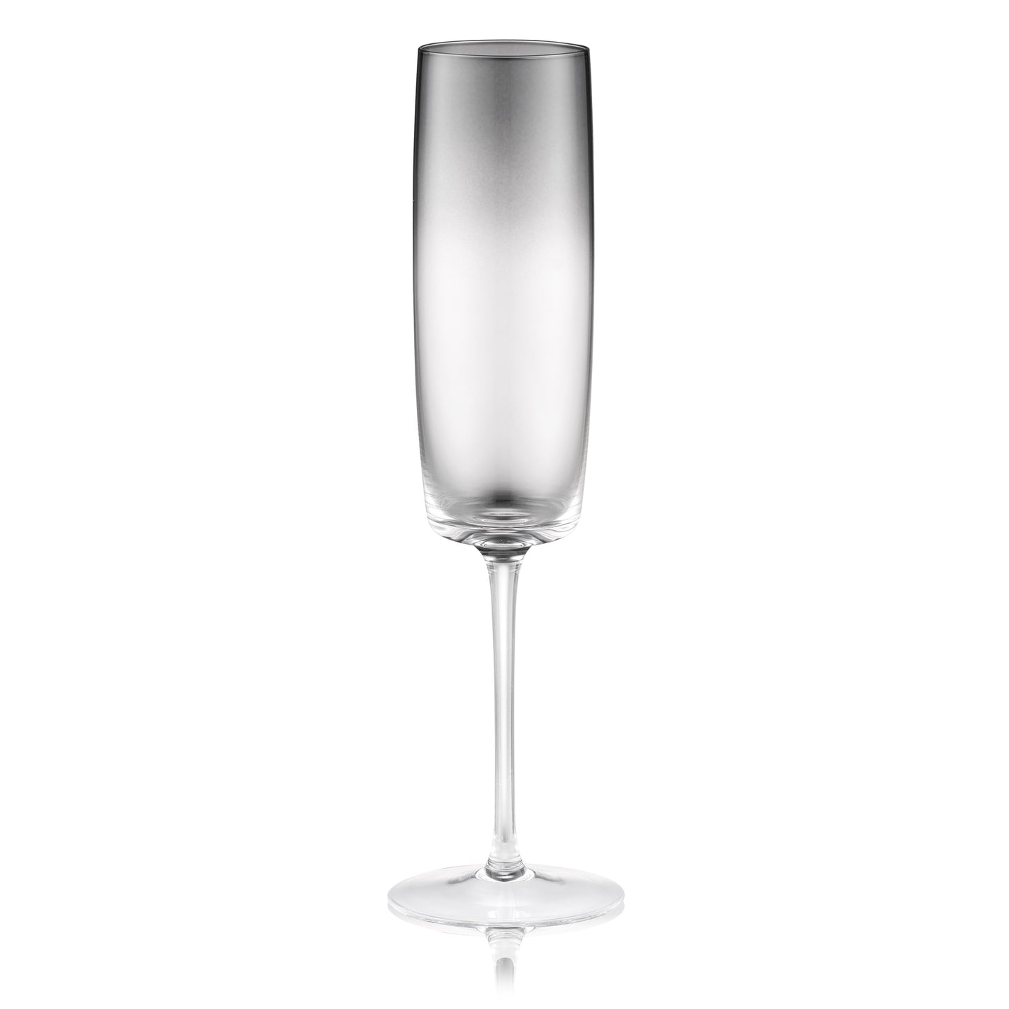 Ardesto Champagne glasses set Black Mars Avior 270ml, 2pcs, glass, grey-transparent