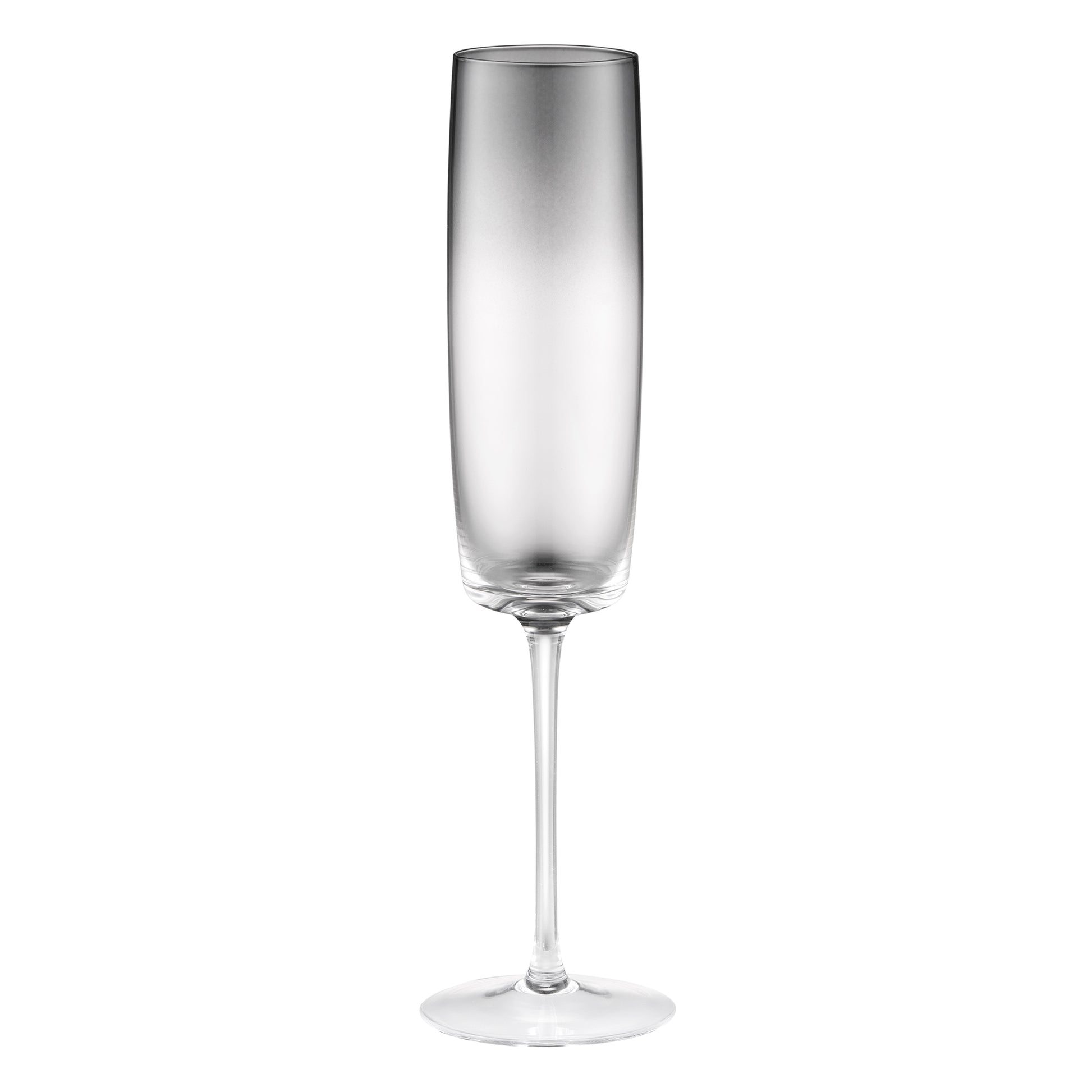 Ardesto Champagne glasses set Black Mars Avior 270ml, 2pcs, glass, grey-transparent