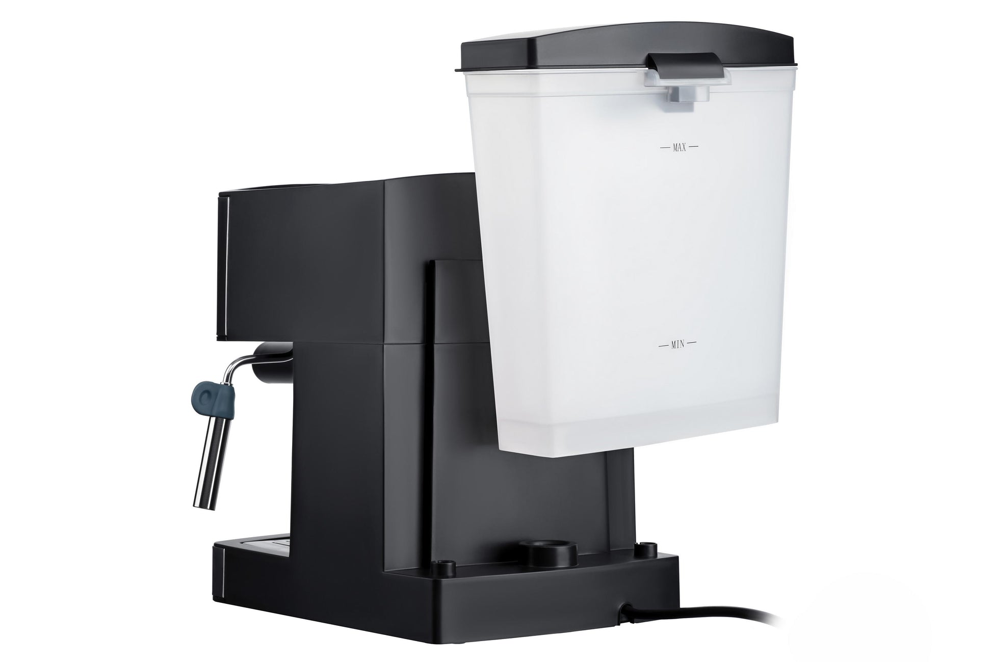 Ardesto coffee maker carob Steel Collection 1.6l, ground, hand capuchino maker, silver-black