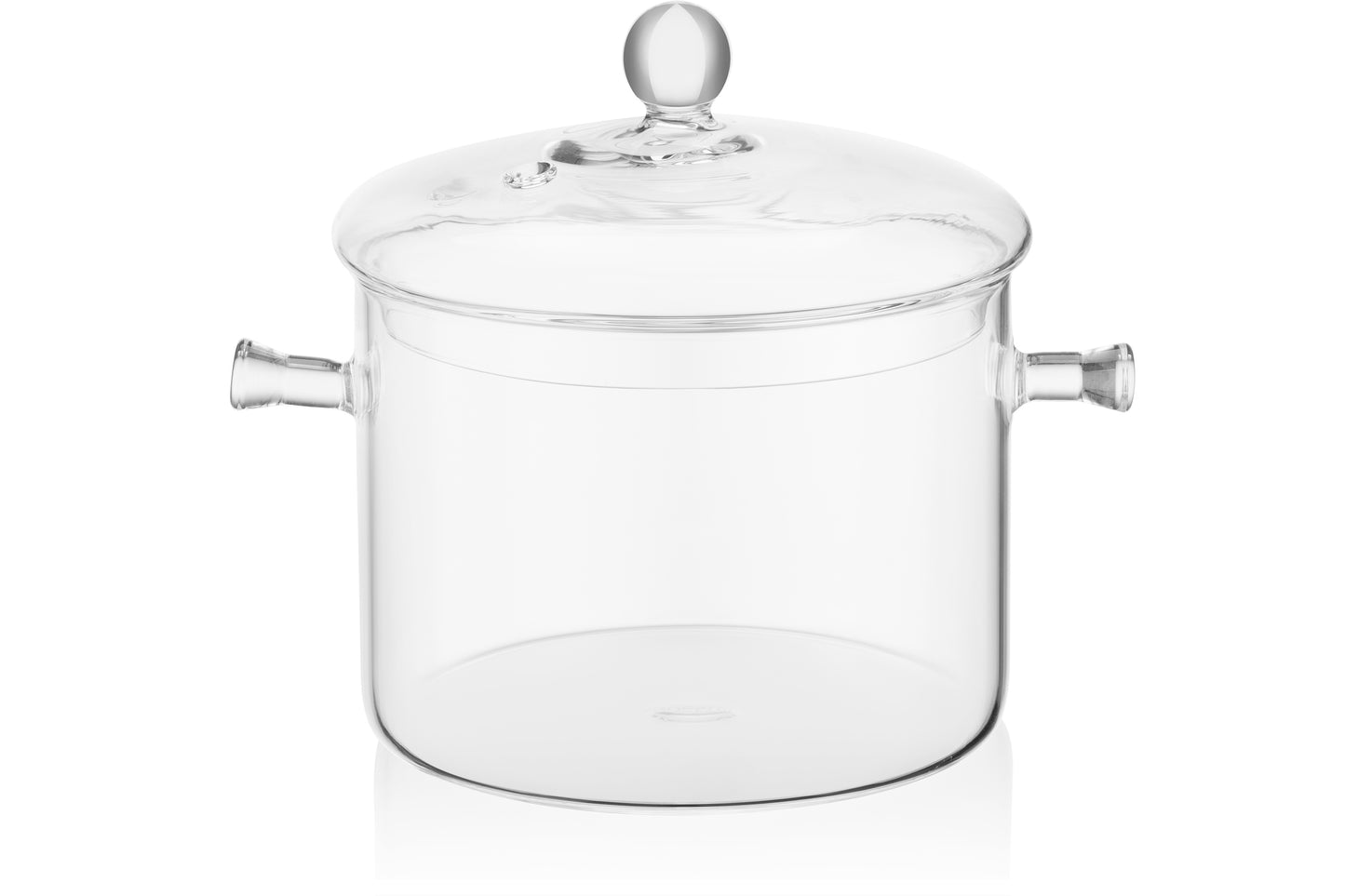 Ardesto Casserole Black Mars, 2l, borosilicate glass