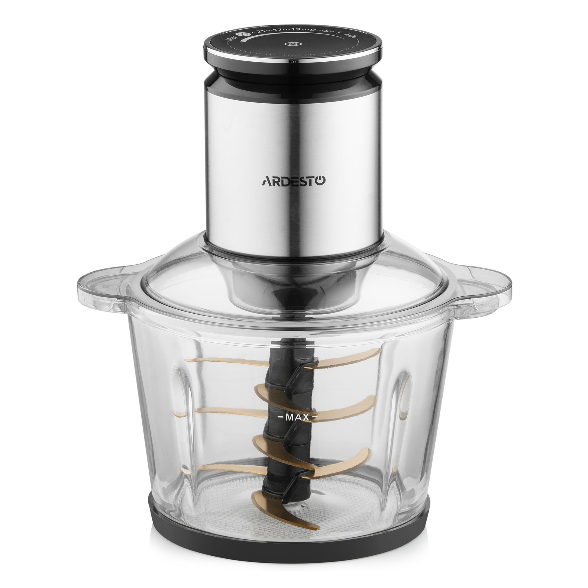 ARDESTO Shredder  , 800W, bowl-3000ml, glass, stainless steel case, black