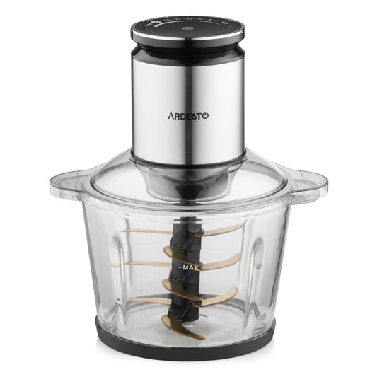 ARDESTO Shredder  , 800W, bowl-3000ml, glass, stainless steel case, black