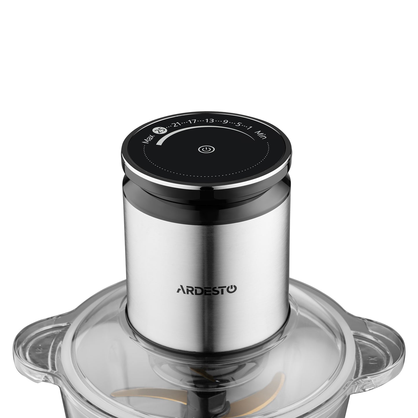 ARDESTO Shredder  , 800W, bowl-3000ml, glass, stainless steel case, black