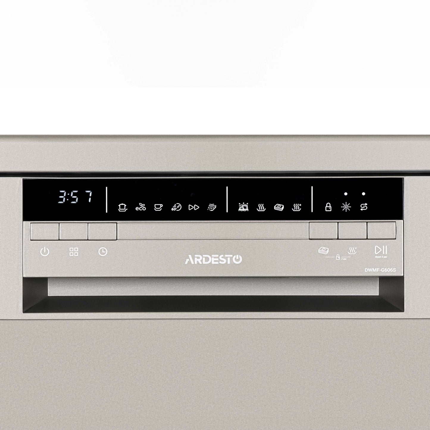 Dishwasher ARDESTO, 13sets, А++, 60cm, display, silver