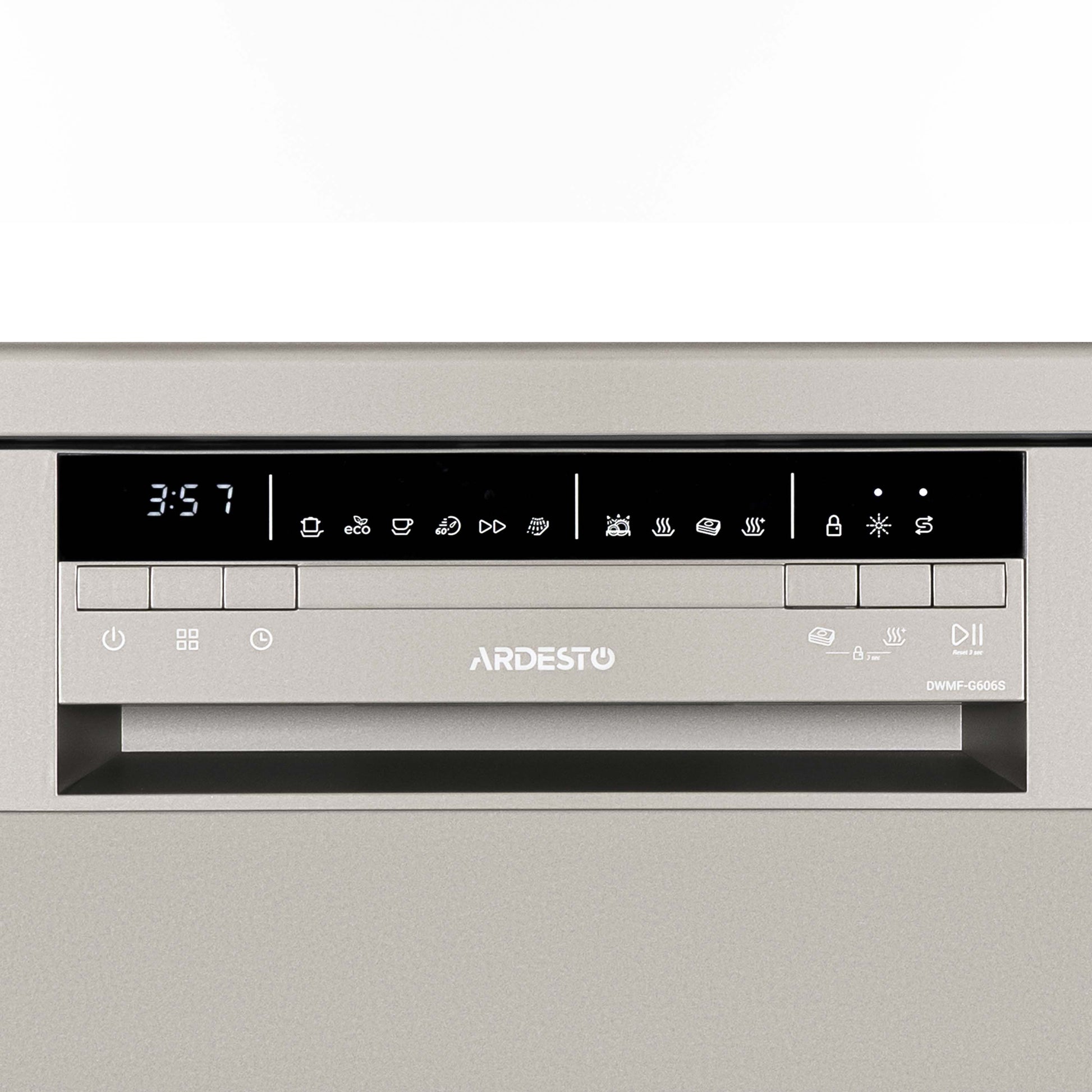 Dishwasher ARDESTO, 13sets, А++, 60cm, display, silver