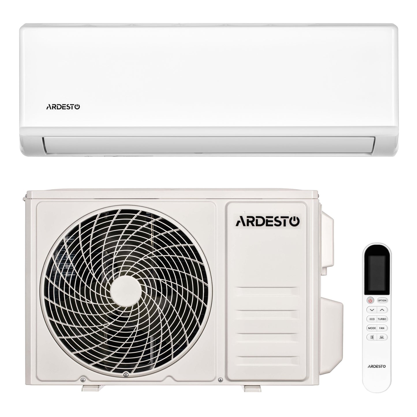 Air Conditioner ARDESTO CoolAirLite 25m2 on/off 9000BTU 2.5kW A/A -7°С R32 white