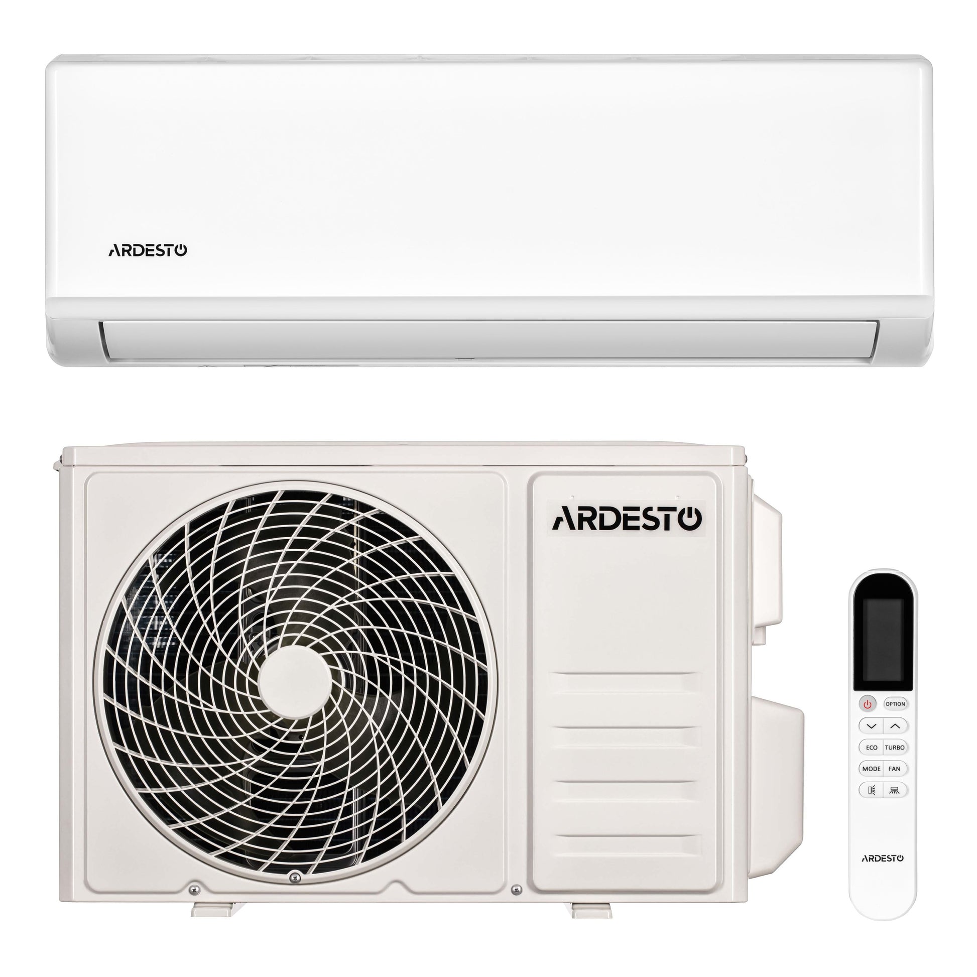 Air Conditioner ARDESTO CoolAirLite 25m2 on/off 9000BTU 2.5kW A/A -7°С R32 white