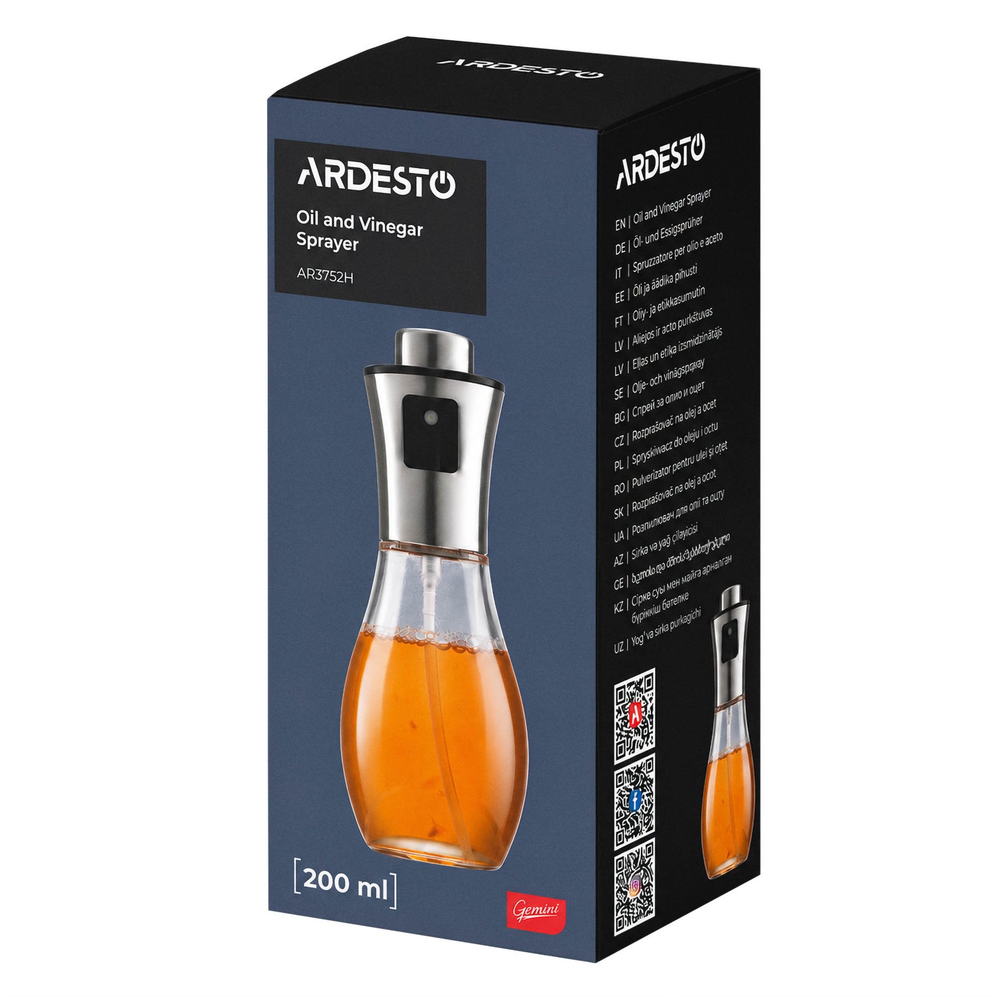Ardesto Fry pan Gemini Foggia, 24cm, aluminium, blue