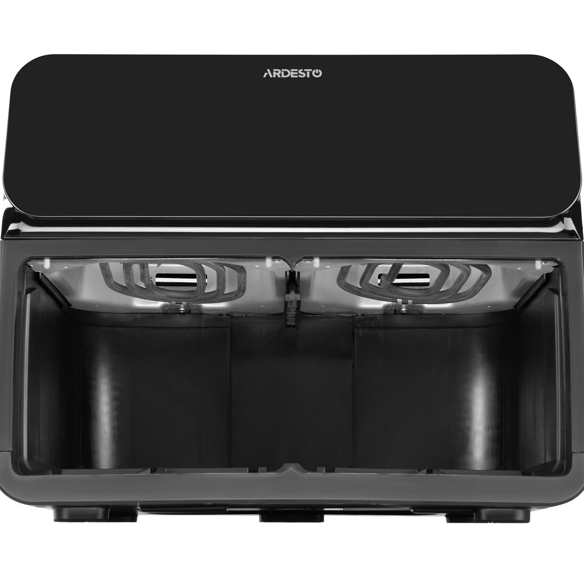 ARDESTO Air fryer 1700W, bowl-2*4.5L, touch control, 7 auto programs, plastic, black