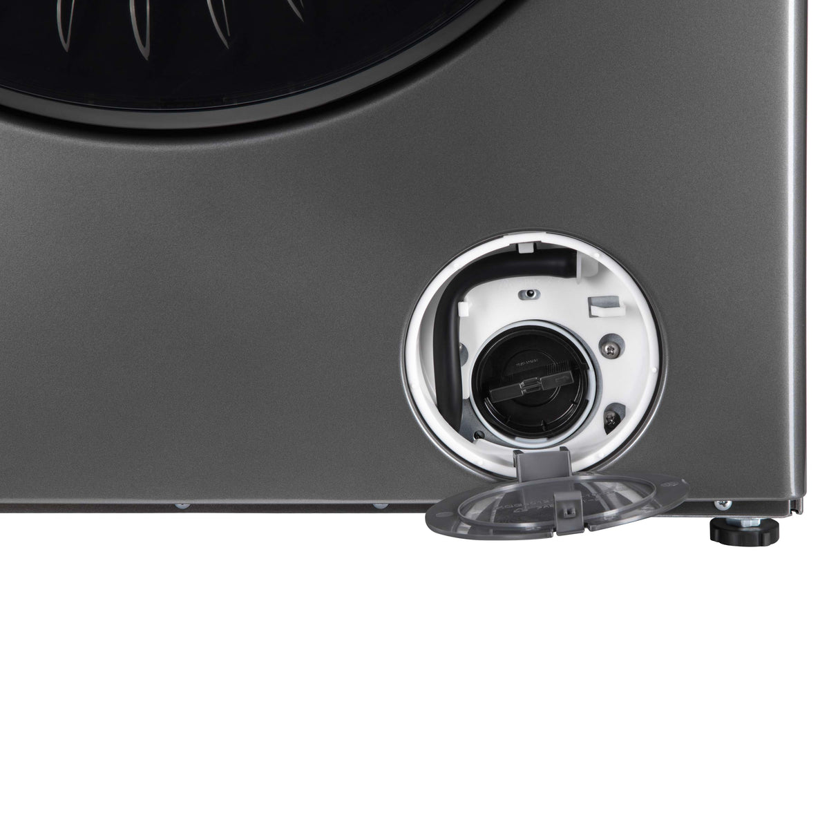 Washer-dryer ARDESTO front load Black Mars, 10(6)kg, 1400, A+++, 60cm, display, steam, inverter, silver